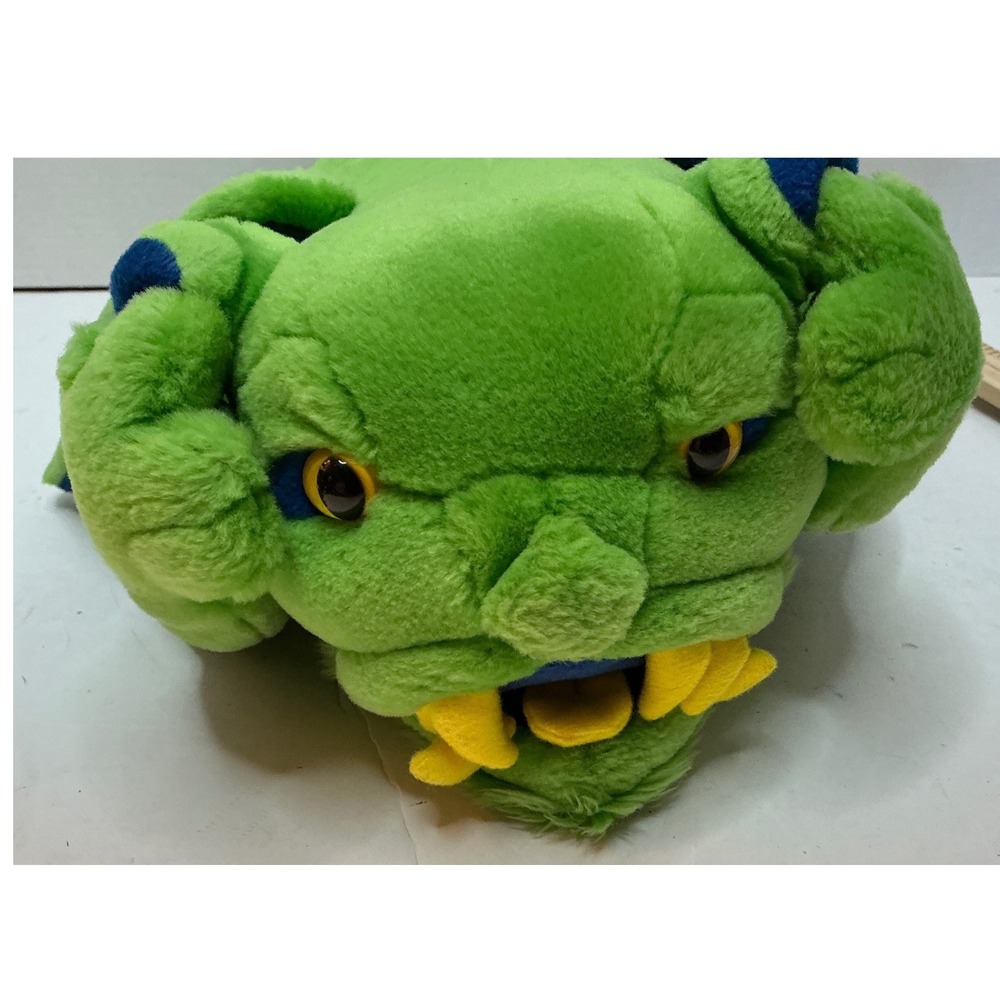 Washington National Cathedral Y2K Gargoyle Plush Green Winged Monster 10" 2002